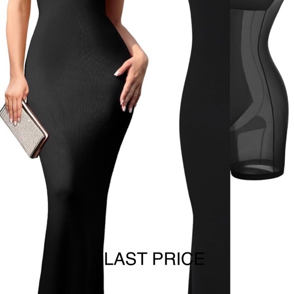 Popilush Dresses & Skirts - Popilush SZ M Summer Maxi Dress Women’s Cocktail Shapewear Dresses Built-in Bra